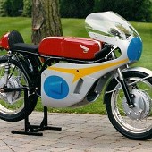 Honda Six RC174 Replica Motorcycle.