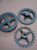 1903 De Dietrich 24HP Car Sprocket Blank Castings